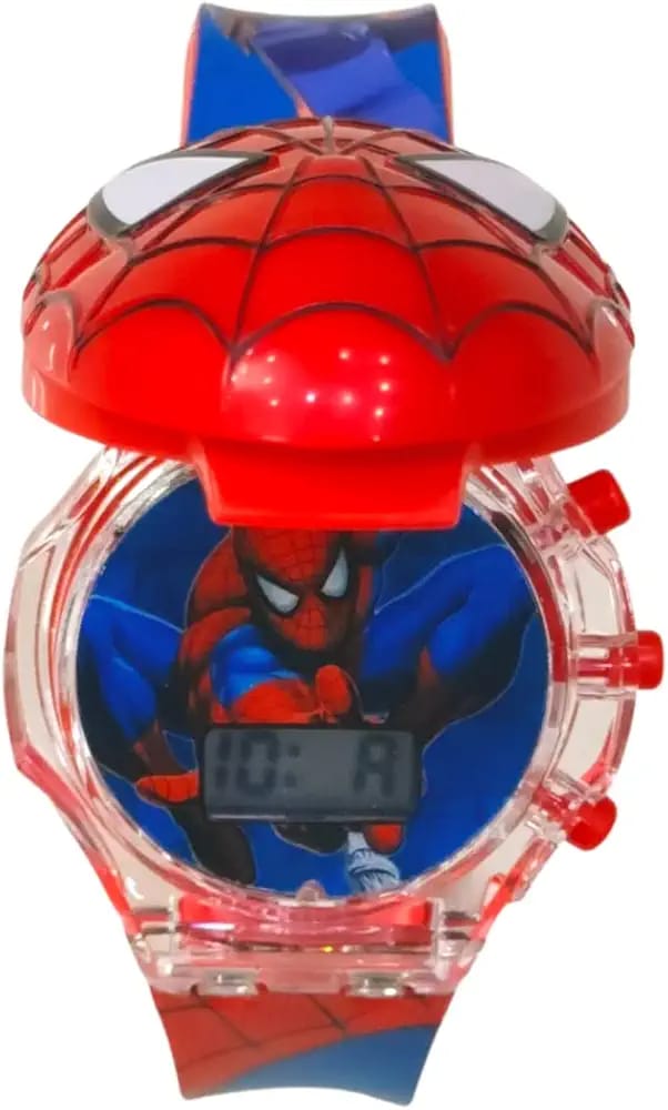 Trendy & Handy Musical and Light Watch with Face Cover Led Digital Light Watch for Kids