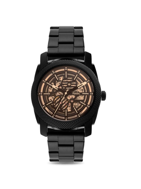 FOSSIL Men Round Dial Water Resistance Analogue Automatic Motion Watch
