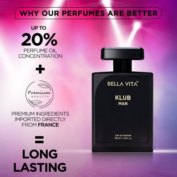 BELLAVITA KLUB Man Perfume - 100ml