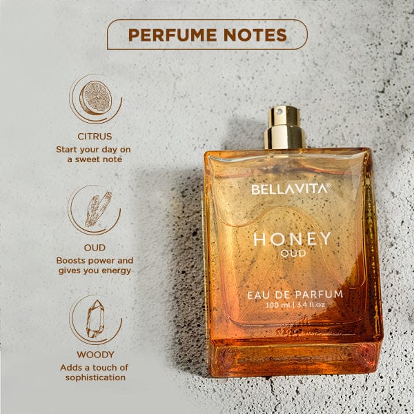 BELLAVITA HONEY Oud Unisex Perfume - 100ml