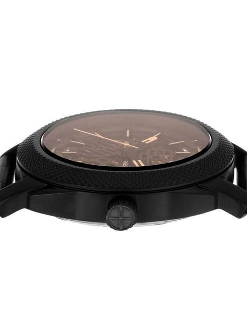 FOSSIL Men Round Dial Water Resistance Analogue Automatic Motion Watch