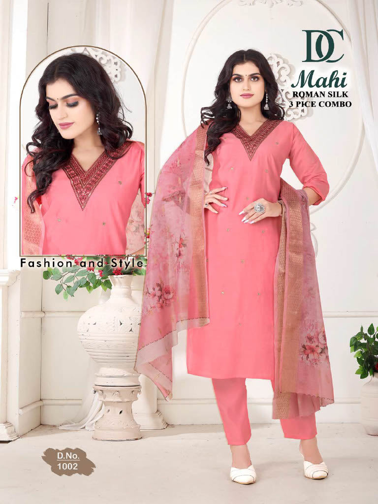 DC Mahi – Roman Silk 3-Piece Combo Collection