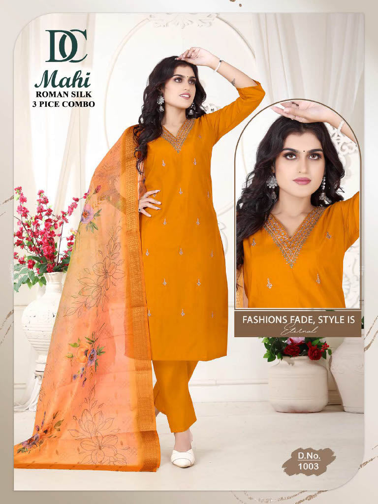 DC Mahi – Roman Silk 3-Piece Combo Collection