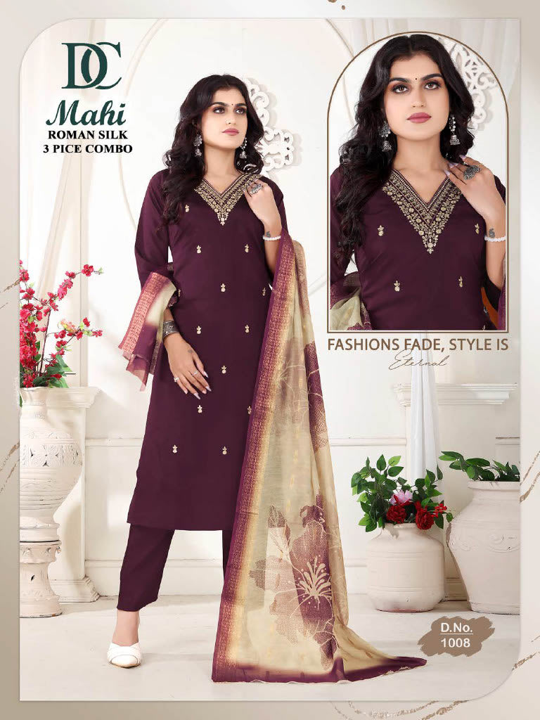 DC Mahi – Roman Silk 3-Piece Combo Collection