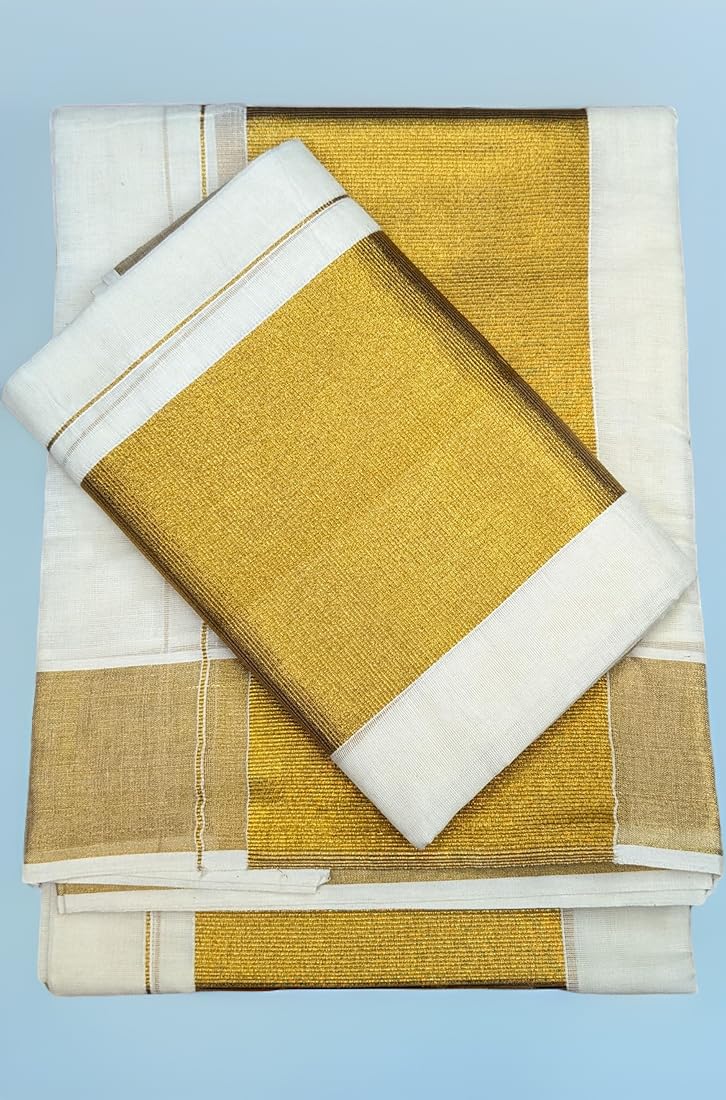 WOMENS KASAVU COTTON SAREE