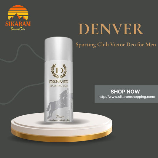 Denver Sporting Club Victor Deodorant Body Spray for Men | Long-Lasting & Fresh Fragrance