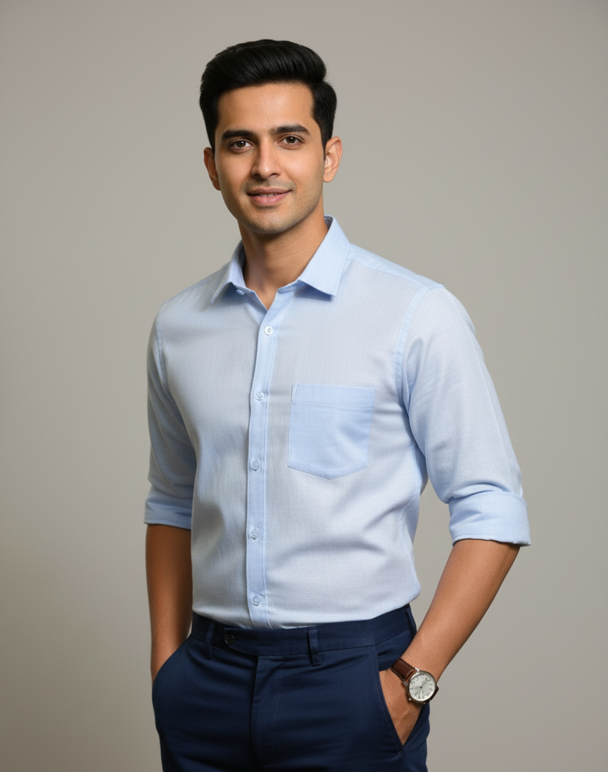 SECOND SKIN Ultimate Comfort Solid Dress Shirts