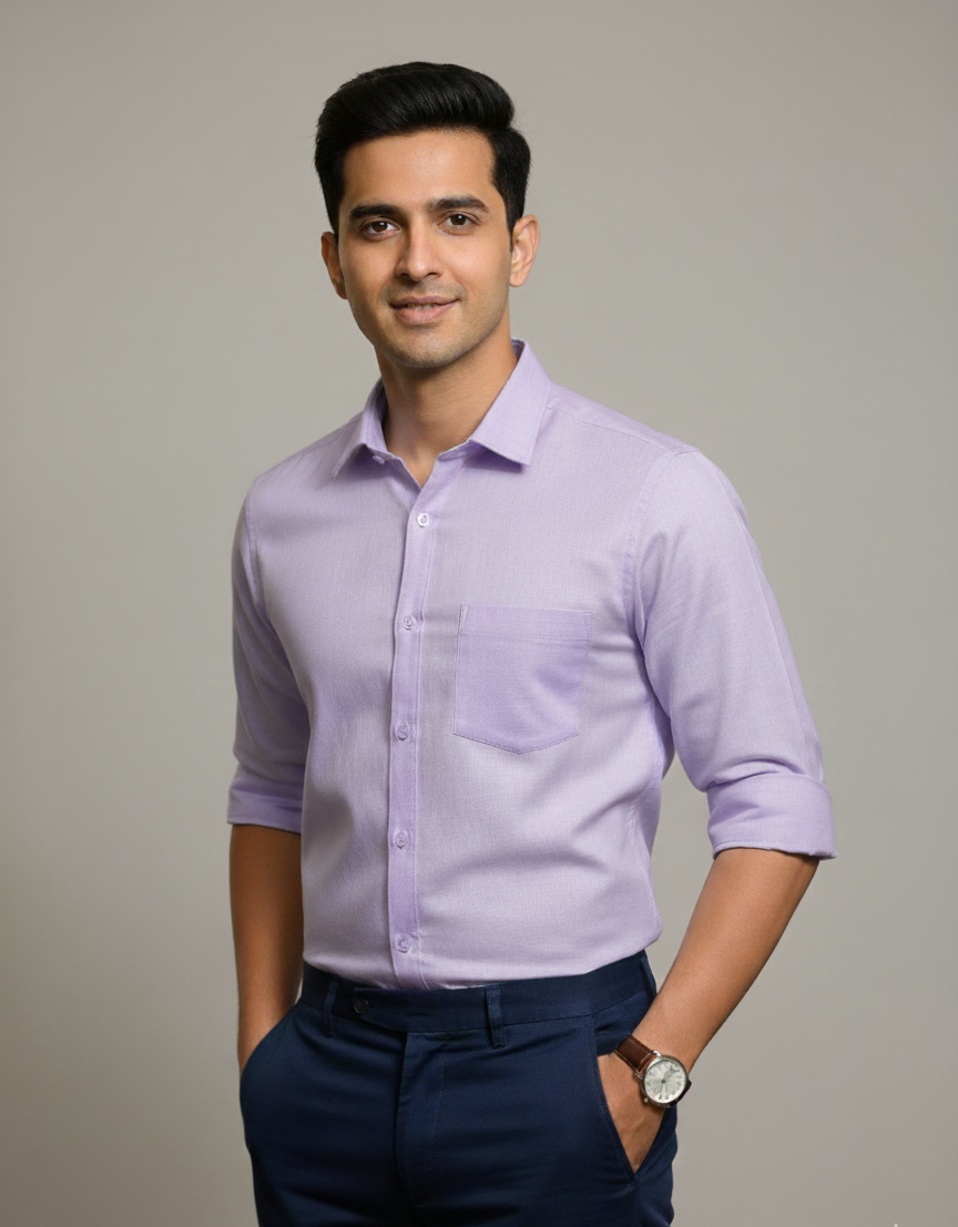 SECOND SKIN Ultimate Comfort Solid Dress Shirts