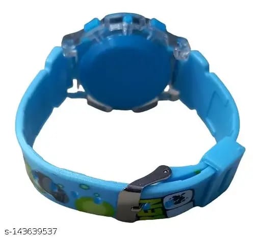 Ben 10 watch kids watch boys watch fancy watch blue colour