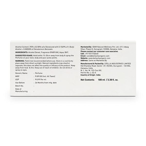 BELLAVITA IMPACT Man Perfume - 100ml