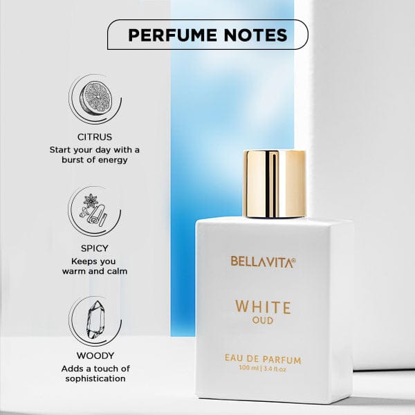BELLAVITA WHITE Oud Unisex Perfume - 100ml